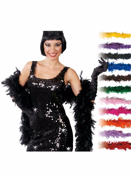 boas de plumas 80g