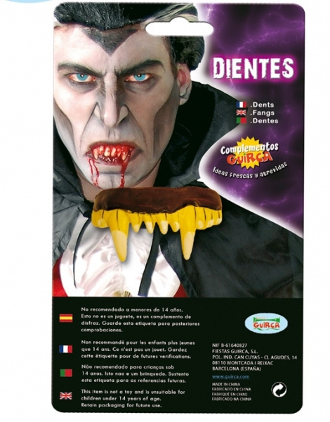 Dentadura vampiro Goma Teeth