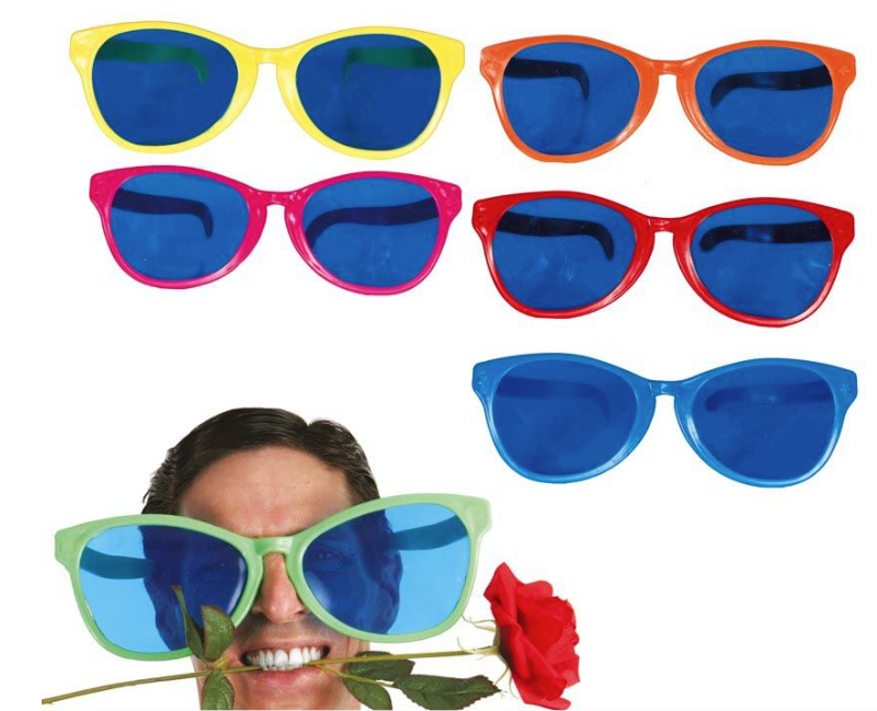 Gafas Gigantes 28 cms. col.surtidos