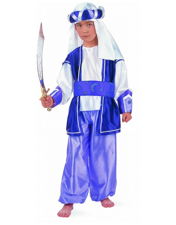 Disfraz Tuareg Lunas Lila Infantil