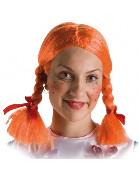 Peluca Con Trenzas
