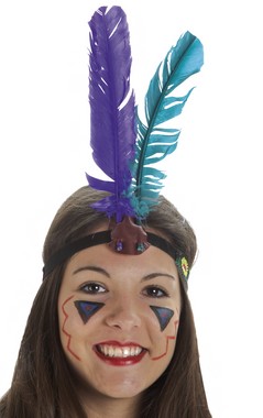 Cinta Con Plumas India