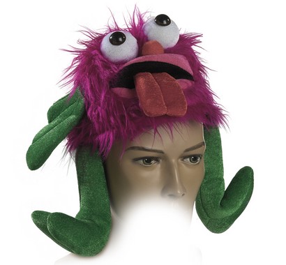 Gorro Peluche Trol Fucsia
