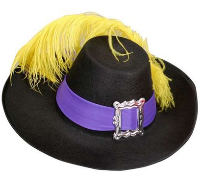 Sombrero Mosquetero Hombre Fieltro