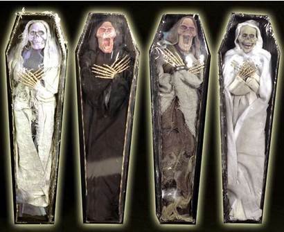 Ataud Con Cadaver 49x15x8