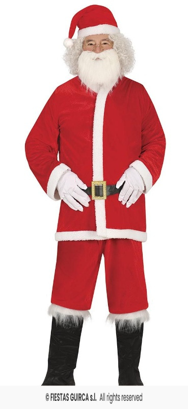 Costume Papai Noel Extra Adulto