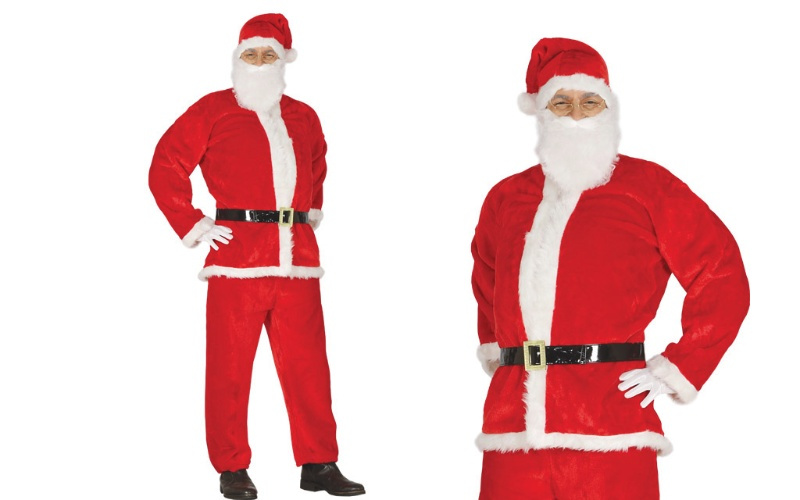 Traje Papá Noel adulto extra