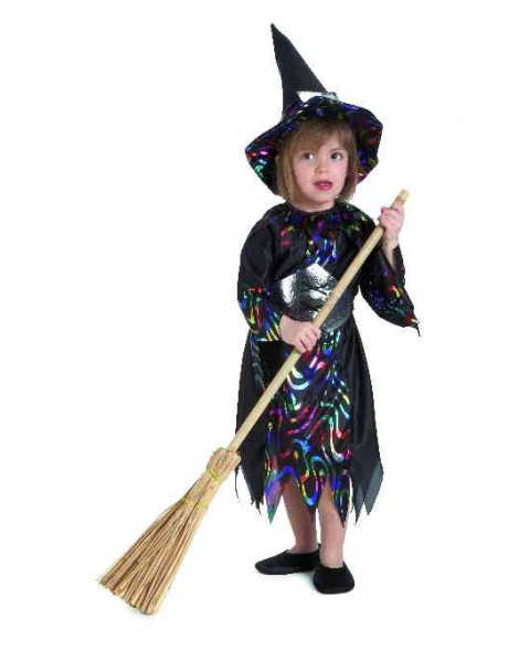 Disfraz Bruja Irisada Infantil