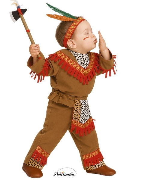 Disfraz Indio Lujo Bebés 2/3 años