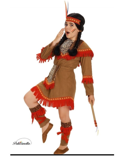 Disfraz India lujo para niña