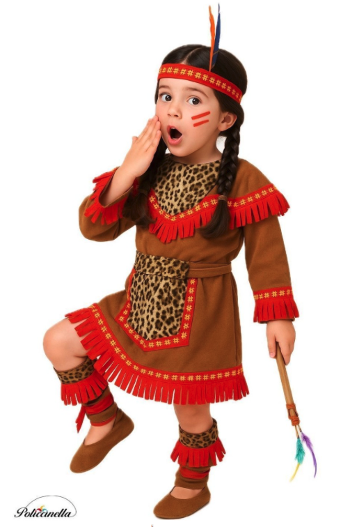 Fato de luxo indiano para menina