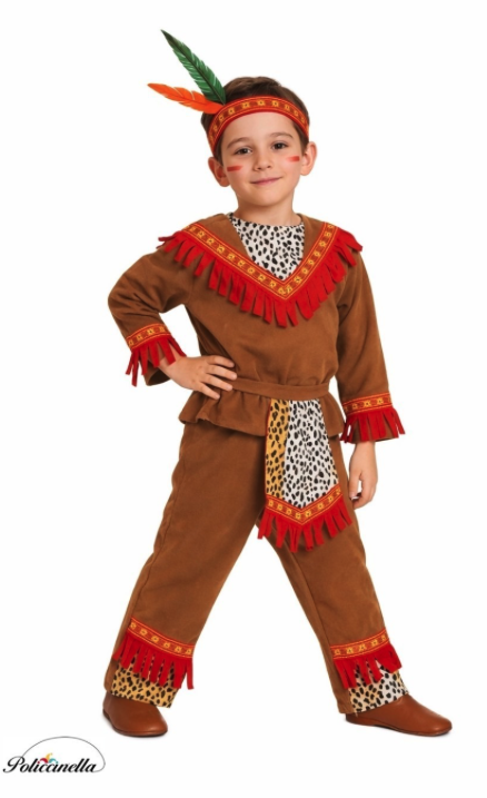 Disfraz Indio lujo infantil