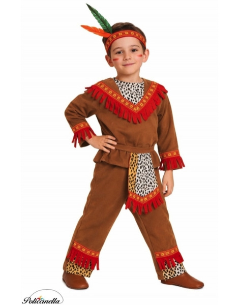 Disfraz Indio lujo infantil
