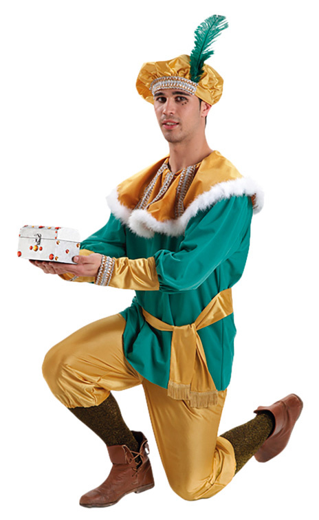 Disfraz Paje Melchor extra adulto