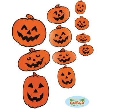 Bolsa 30 Calabazas Cartón