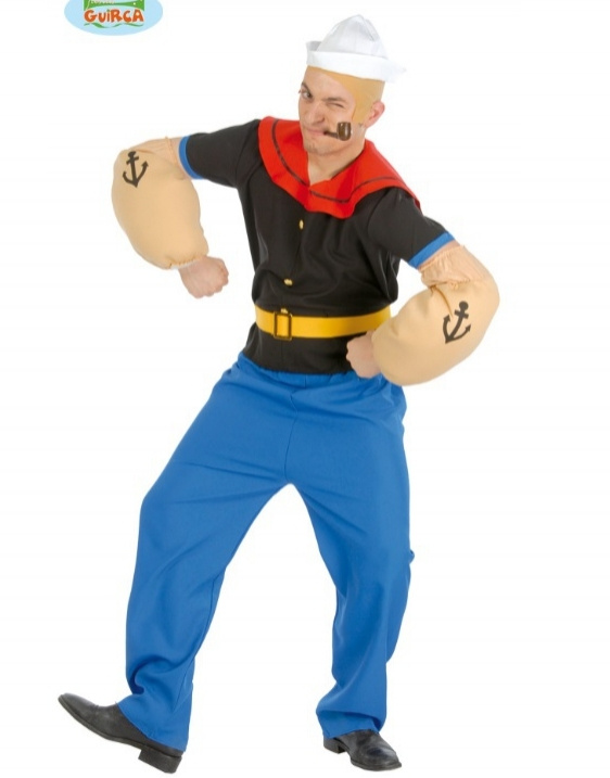 Disfraz Popeye El Marino Adulto T.XL
