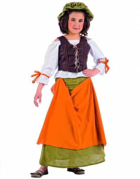 Disfraz Tabernera Medieval Agnes Adulta