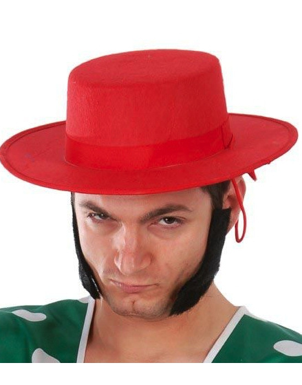 Chapéu de Feltro Vermelho Cordobes