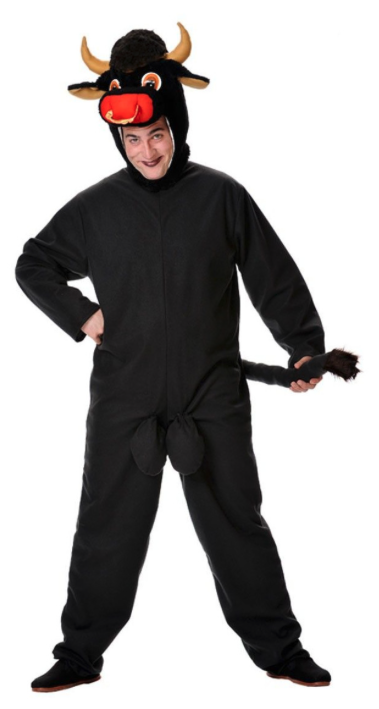 Fato de touro adulto