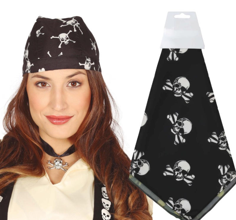 Pañuelo pirata tela