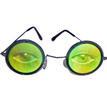 Gafas Ojos Holograma