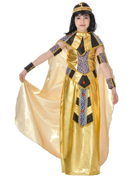 Disfraz Reina del Nilo para niña