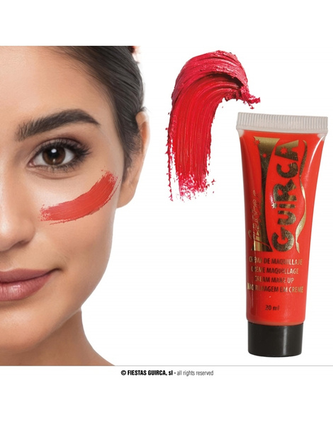 Blister maquillaje crema Rojo 20 ml.