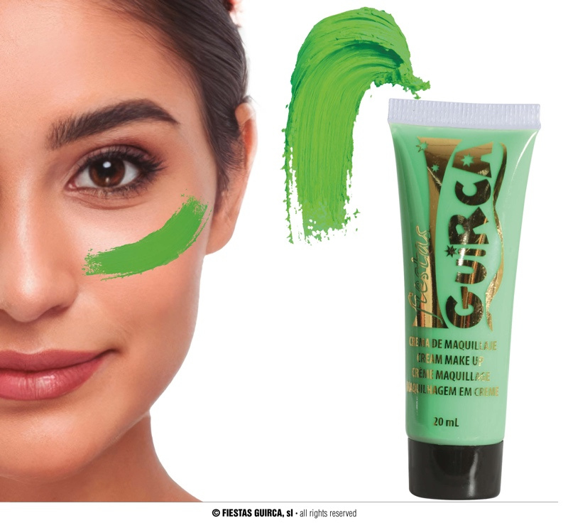 Blister maquillaje crema Verde CL.20 ml.