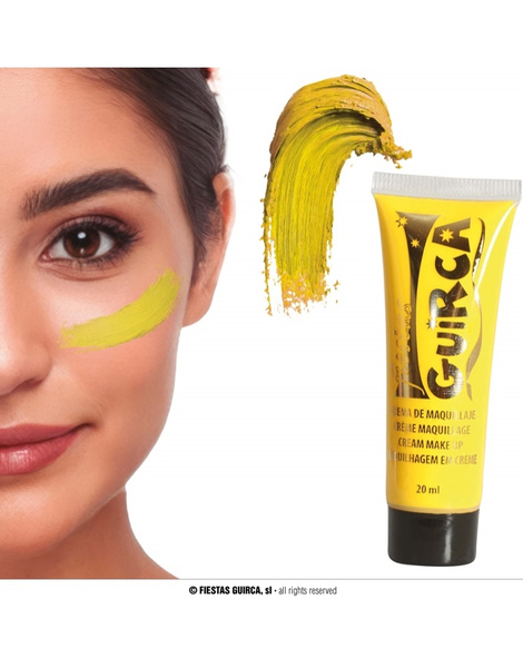 Blister Maquillaje tubo amarillo 20 ml.