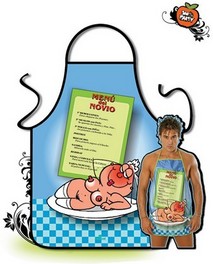 DELANTAL MENU DEL NOVIO