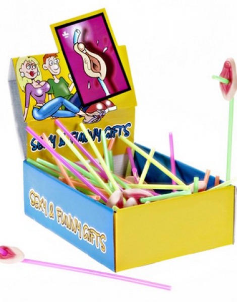 CAÑITAS / PAJITAS CON VAGINA- UNIDAD