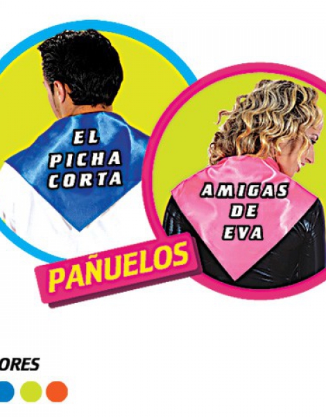 PAÑUELO PERSONALIZAR COLORES SURTIDOS