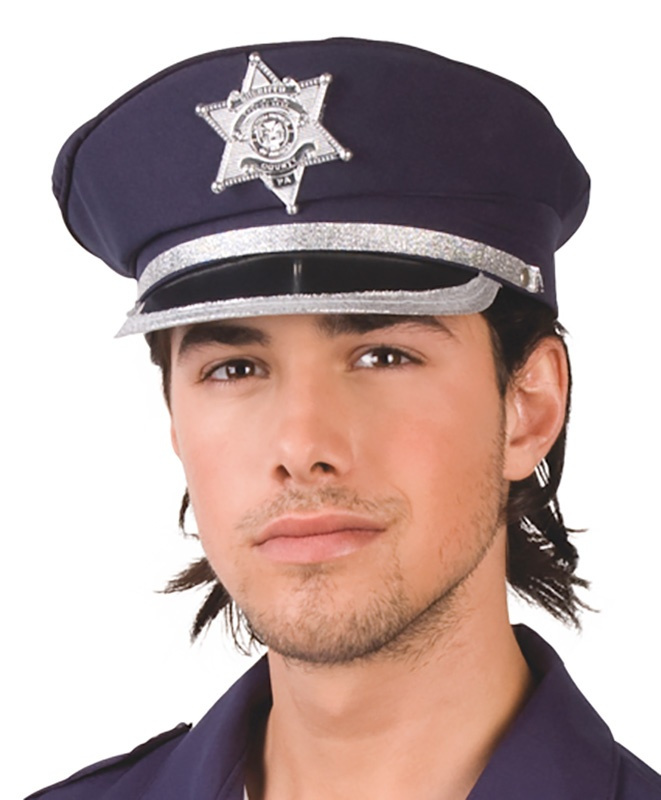 Gorra Oficial de Policía ajustable
