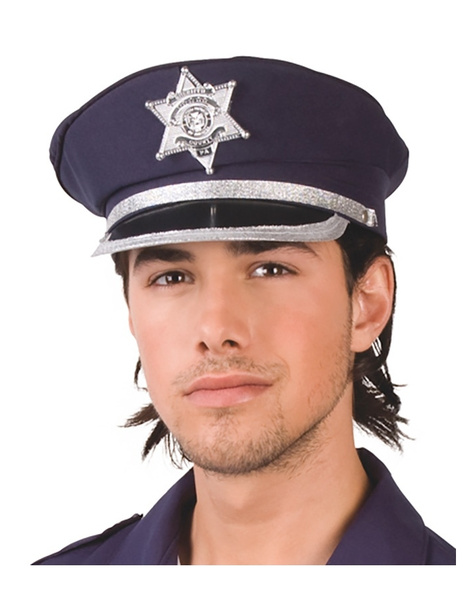 Gorra Oficial de Policía ajustable