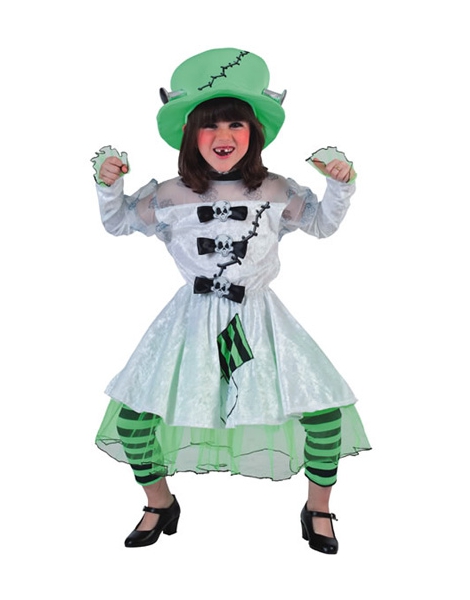Disfraz Novia Frankenstein Infantil