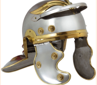 Casco Romano Metal adulto