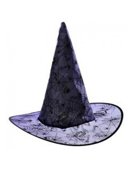 Sombrero Bruja azul estrellas