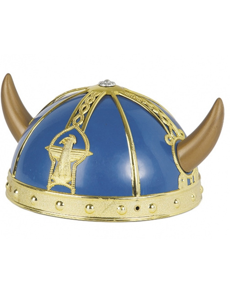 Casco Vikingo Azul infantil