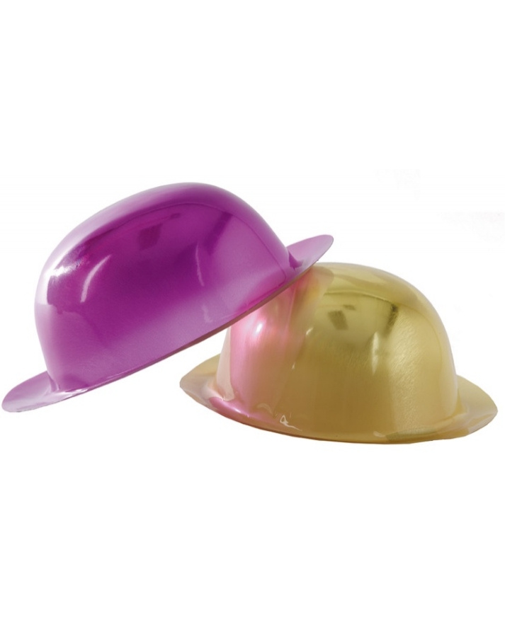 Bombin Metalizado Plastico col.surt.
