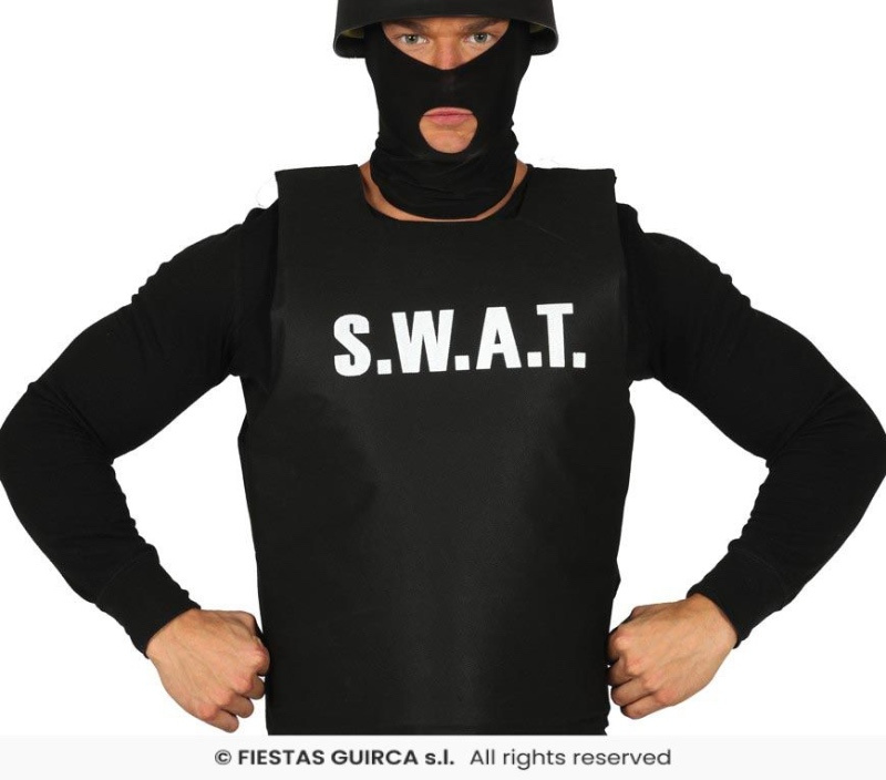 Chaleco Antibalas Policía S.W.A.T.
