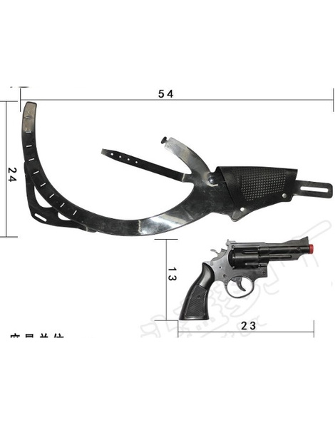 Pistola con Sobaquera 45 cms. aprox.