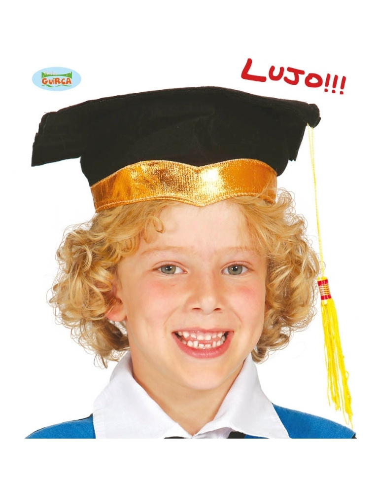 Birrete Estudiante Infantil Graduado