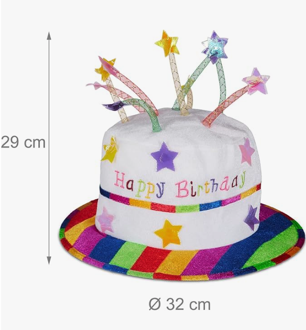 Gorro Feliz Cumpleaños