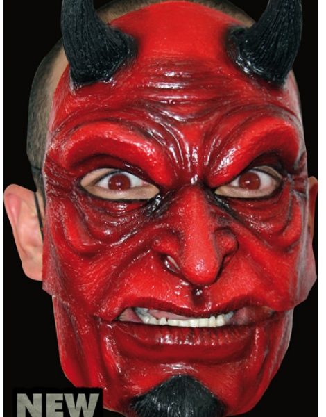 MÁscara Demonio Devil Piezas LÁtex