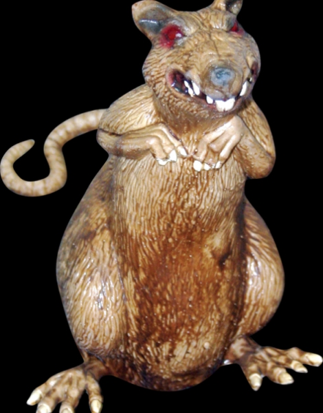 Disgusting Rat Latex Rata Grande