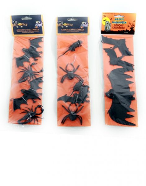 Bichos Halloween Negros