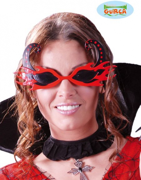 Gafas Diablo Con Fuego