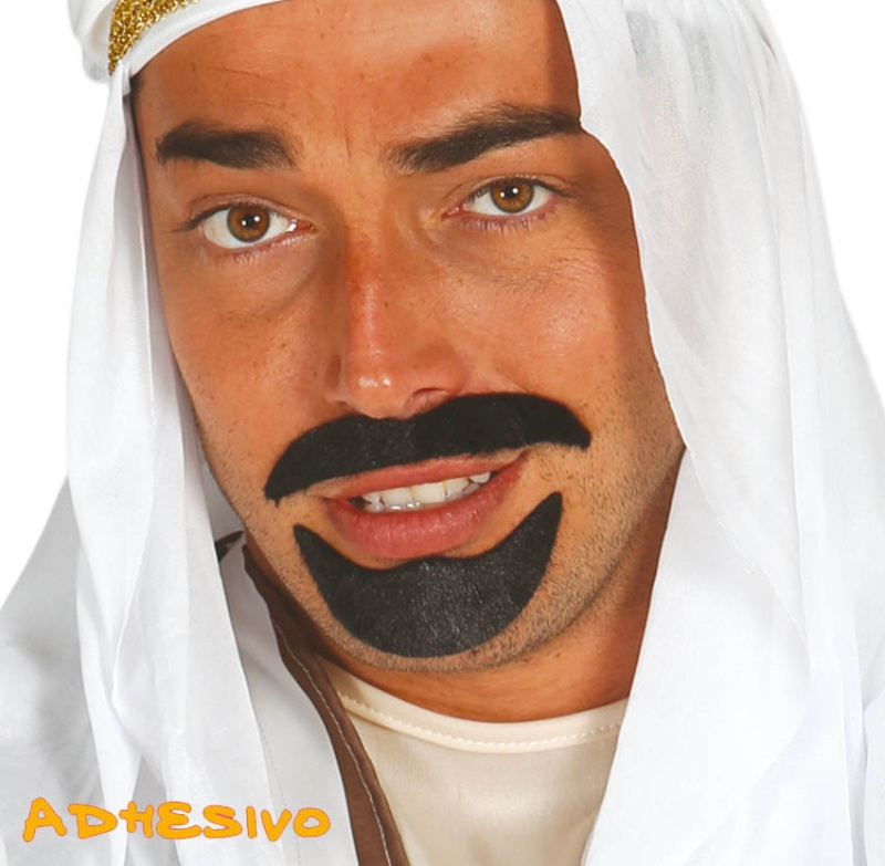 Bigote y perilla adhesivo