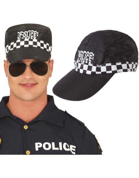 Gorra Policía con Visera