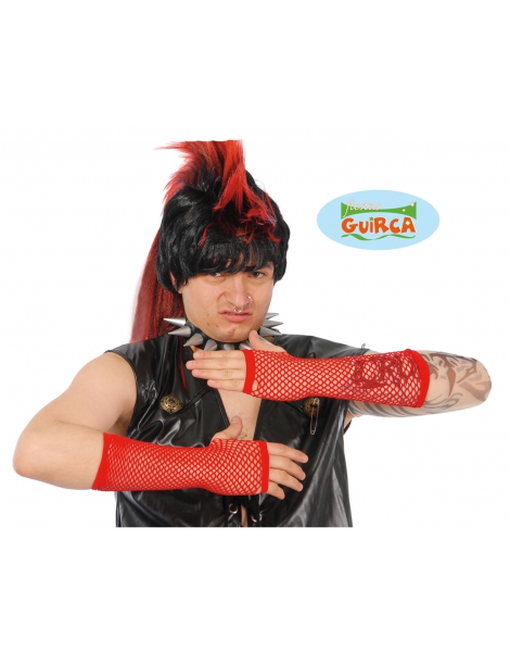 Guante Malla Rojo